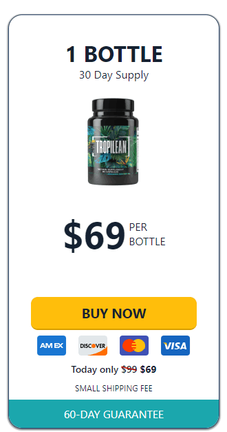 tropilean-1-bottle-price